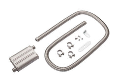 Avgasljuddämparsats Dual Top