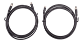 M8 circular connector Male to Female 3 pole 2 m (2st)