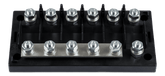 Fuse holder 6-way for MEGA-fuse