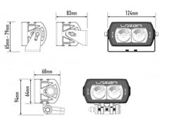 Lazer LED-ramp ST2 Evolution 5″