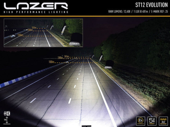 Lazer LED-ramp ST12 Evolution 21″