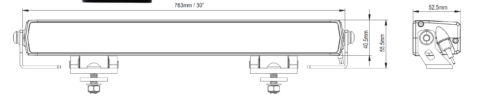 BRIGHT LED-ramp ULTRA 30″
