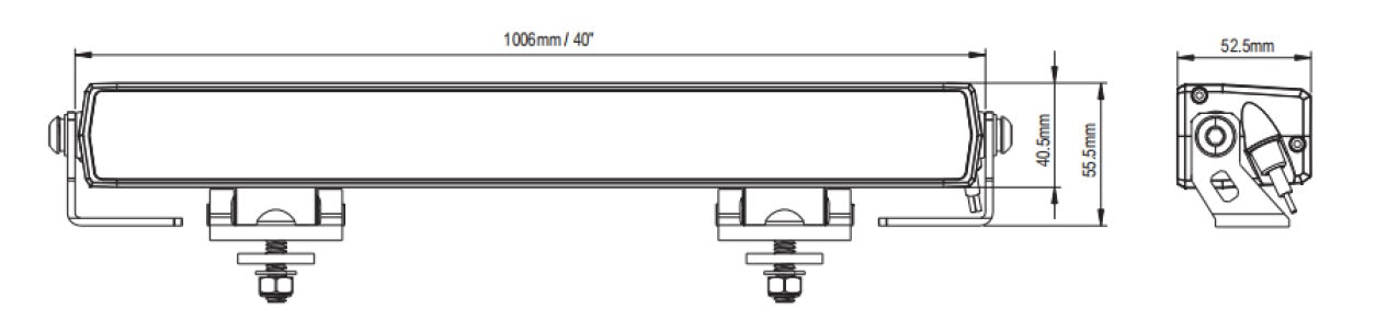 LED-ramp ULTRA 40″ - BRIGHT