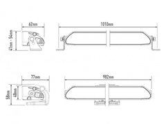 Lazer LED-ramp Linear 36 STD - 39″