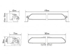 Lazer LED-ramp Linear 12 STD - 15″
