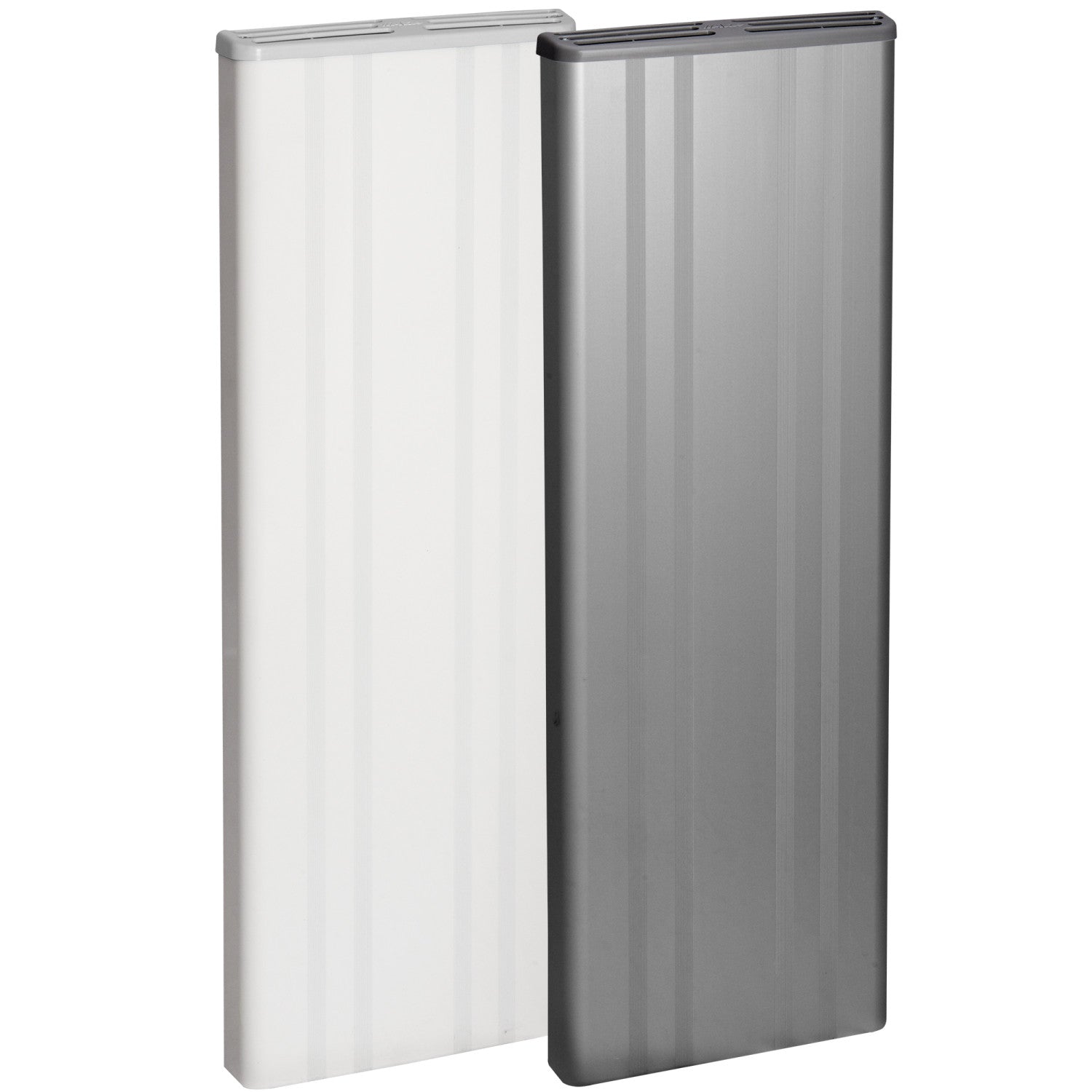 Panelradiator Vitlackerad