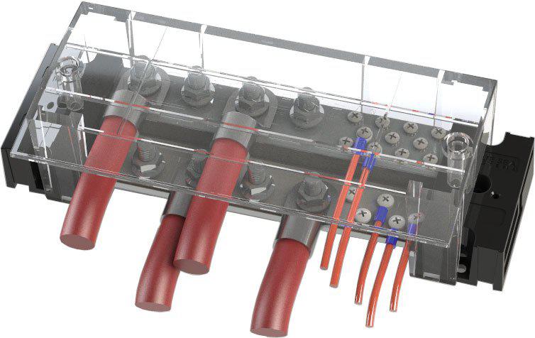 Busbar BlueSea 1000A 8XM10
