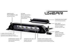 Lazer LED-ramp Linear 12 Elite - 15″ med positionsljus