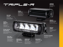 Toyota Hilux 2017 Lazer Led-rampskit Grill Triple-R 750 Std
