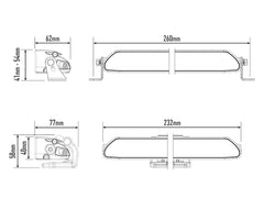Lazer LED-ramp Linear 6 Elite + 9,1″