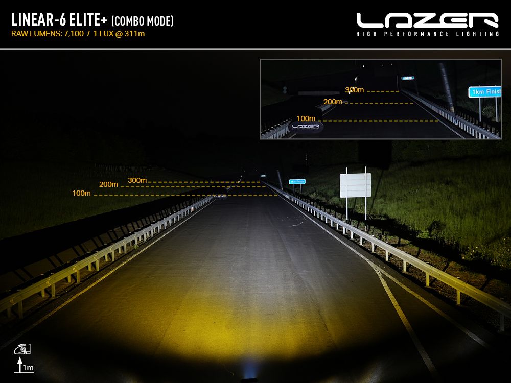 Lazer LED-ramp Linear 6 Elite + 9,1″