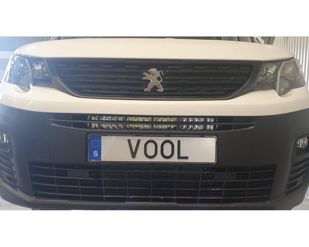 Modellanpassat LED-rampspaket Punisher V2 Peugeot Partner 2019-