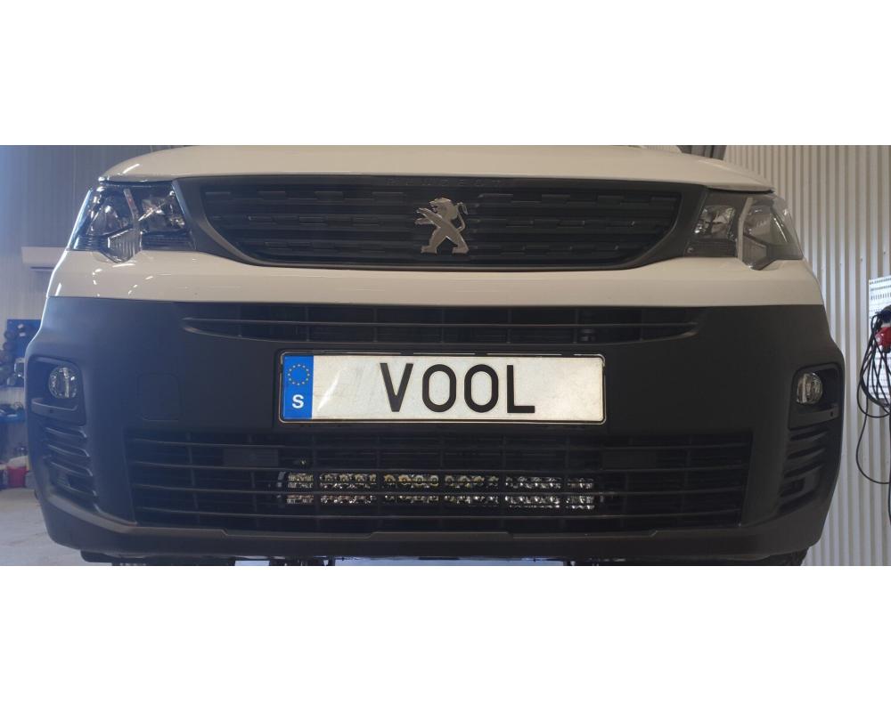 Modellanpassat LED-rampspaket Punisher V2 Peugeot Partner 2019-