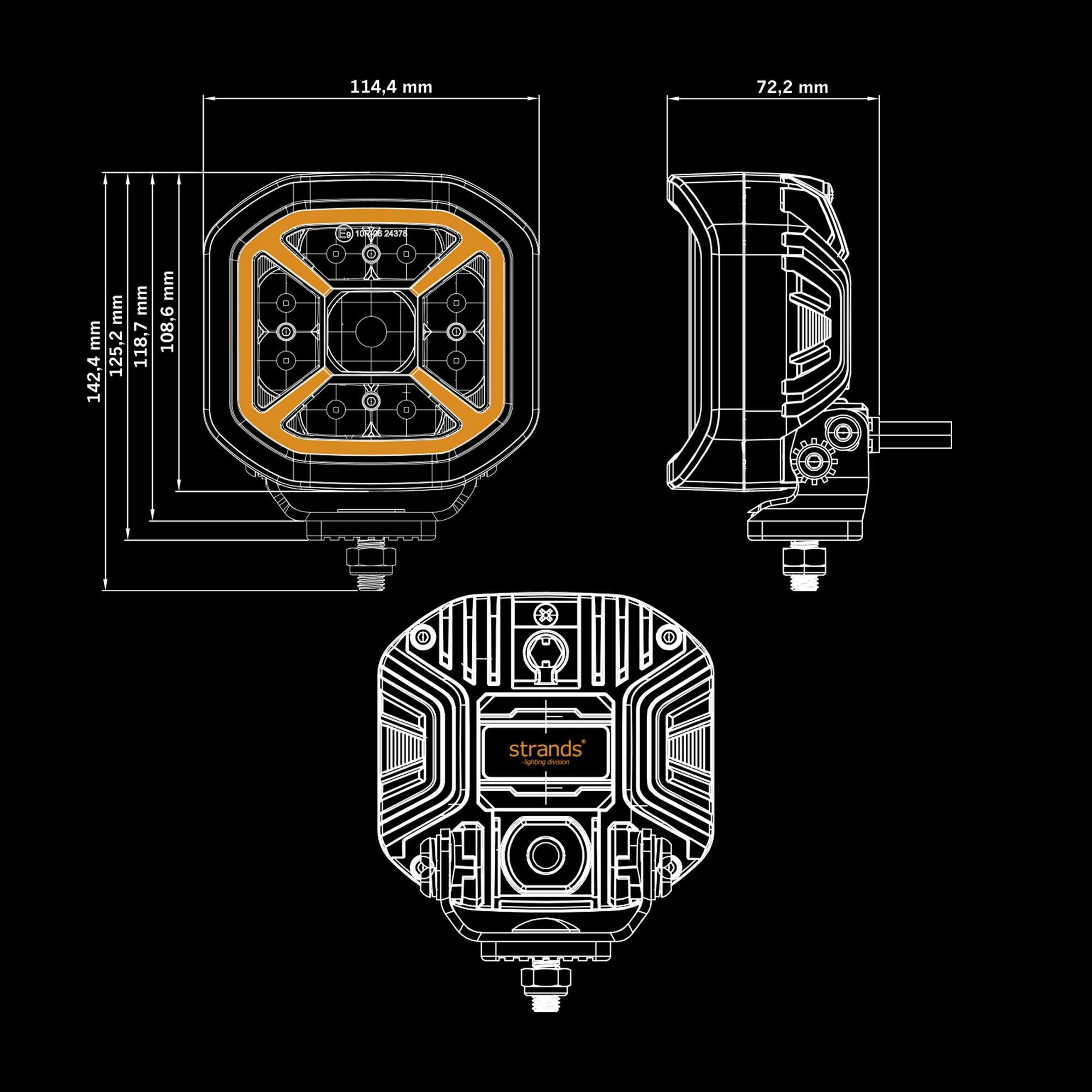 SIBERIA X ARBETSLJUS 70 W