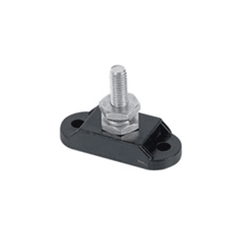 BEP Insulated Studs Single 1x6mm Negative Black (B
