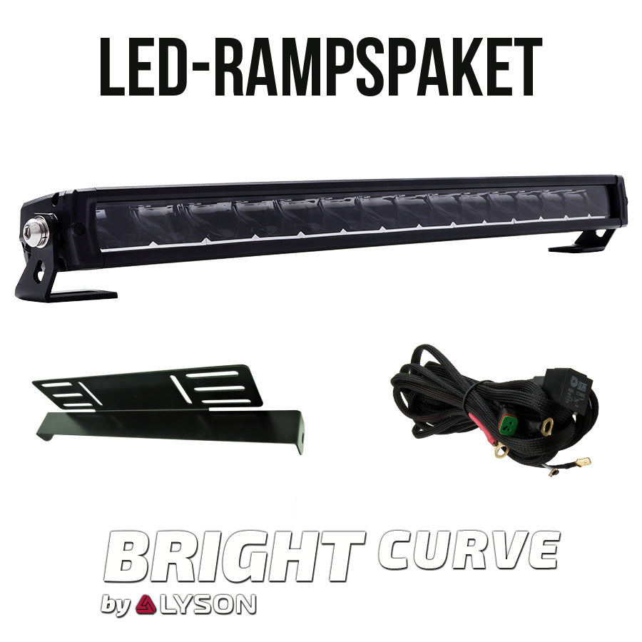 LED-rampspaket CURVE 20″ - BRIGHT