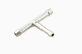 T-rör Ø 6x5x6 mm, metall