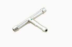 T-rör Ø 6x5x6 mm, metall