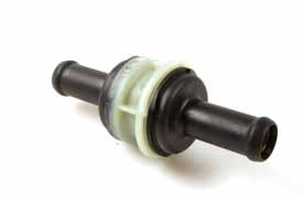 Backventil Ø15 mm by-pass