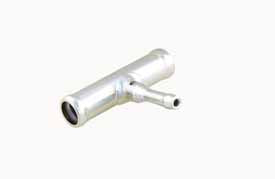 T-rör Ø 12x5x12 mm, metall