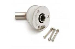 Bordsgenomföring Ø24mm rostfri