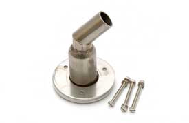 Bordsgenomföring Ø24mm rostfri