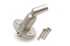 Bordsgenomföring Ø24mm rostfri