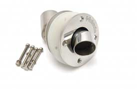 Bordsgenomföring Ø38mm rostfri