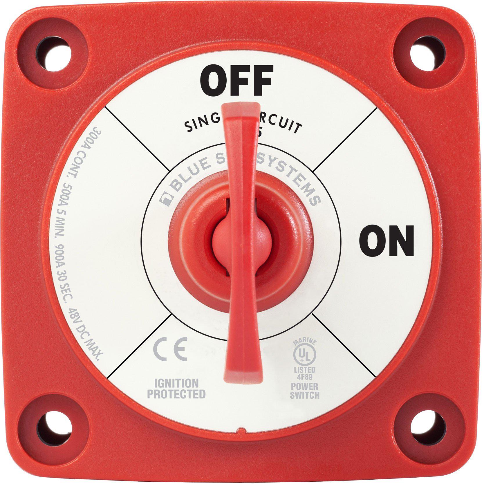 BSS Switch Battery m-Series ON/OFF With Locking Key