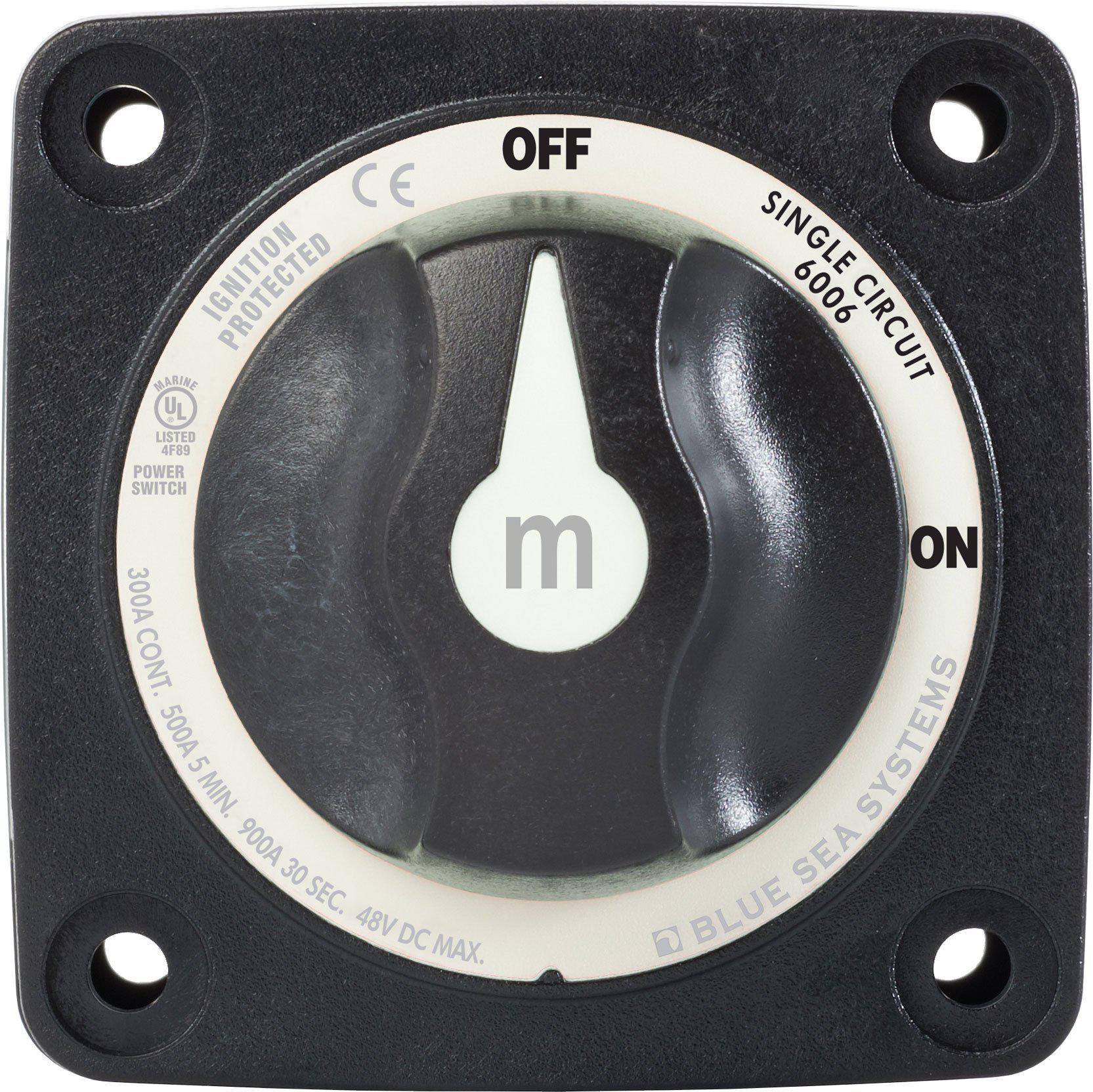 BSS Switch Battery m-Series ON/OFF With Knob Black