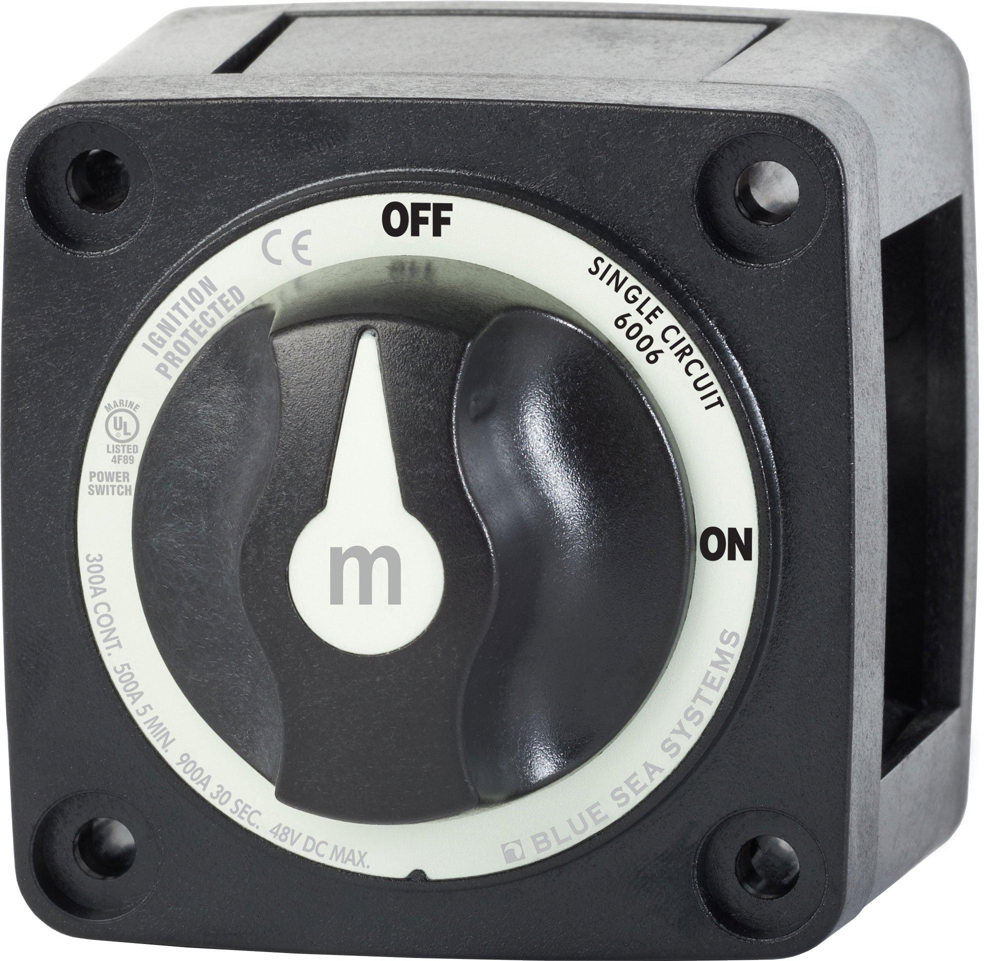 BSS Switch Battery m-Series ON/OFF With Knob Black