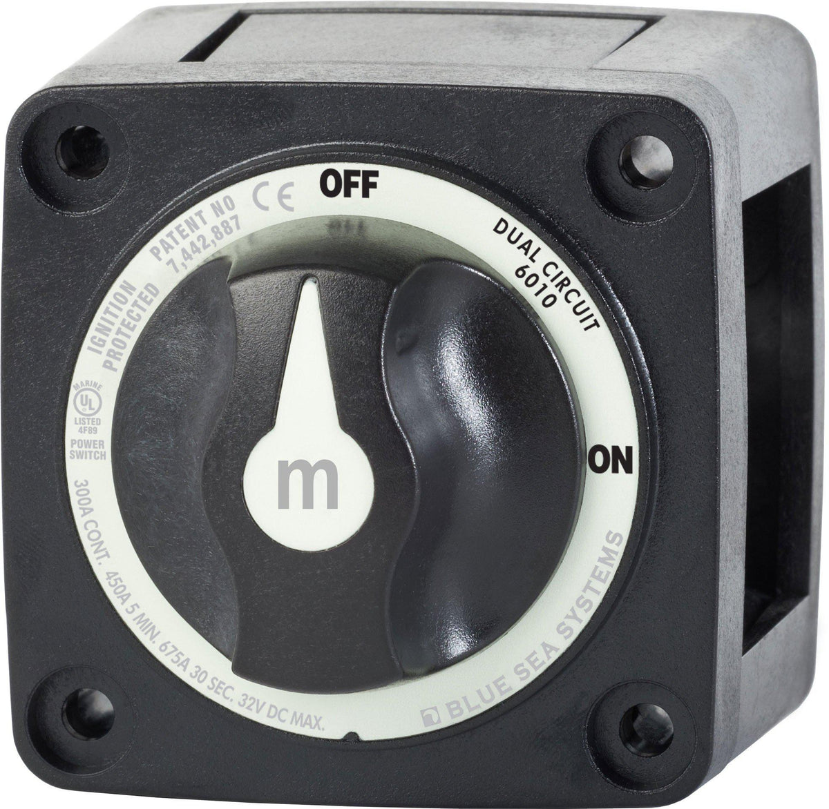 BSS Switch Battery m-Series Dual Circuit Black (Bulk)