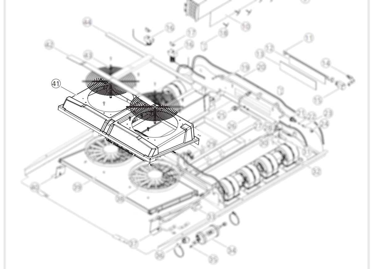 Air Duct Connection 2 Blowers