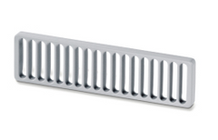 Frontpanel med galler