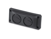 Frontpanel med 2 luftutsläpp