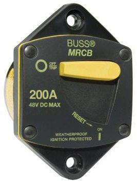 BEP HD Circuit Breaker Bussman 187 200A Flush Moun