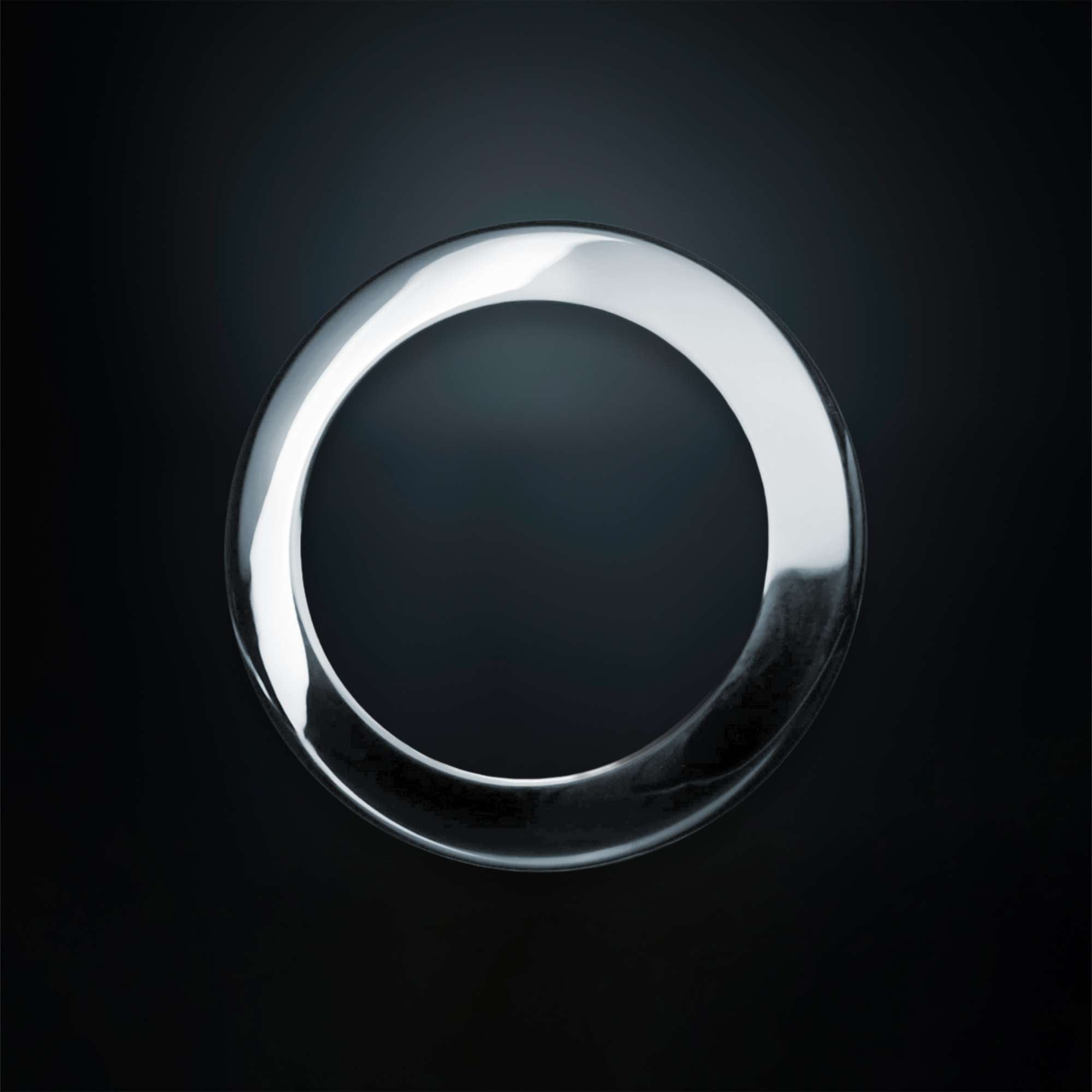 DARK KNIGHT IZE LED RING MÖRK KROM