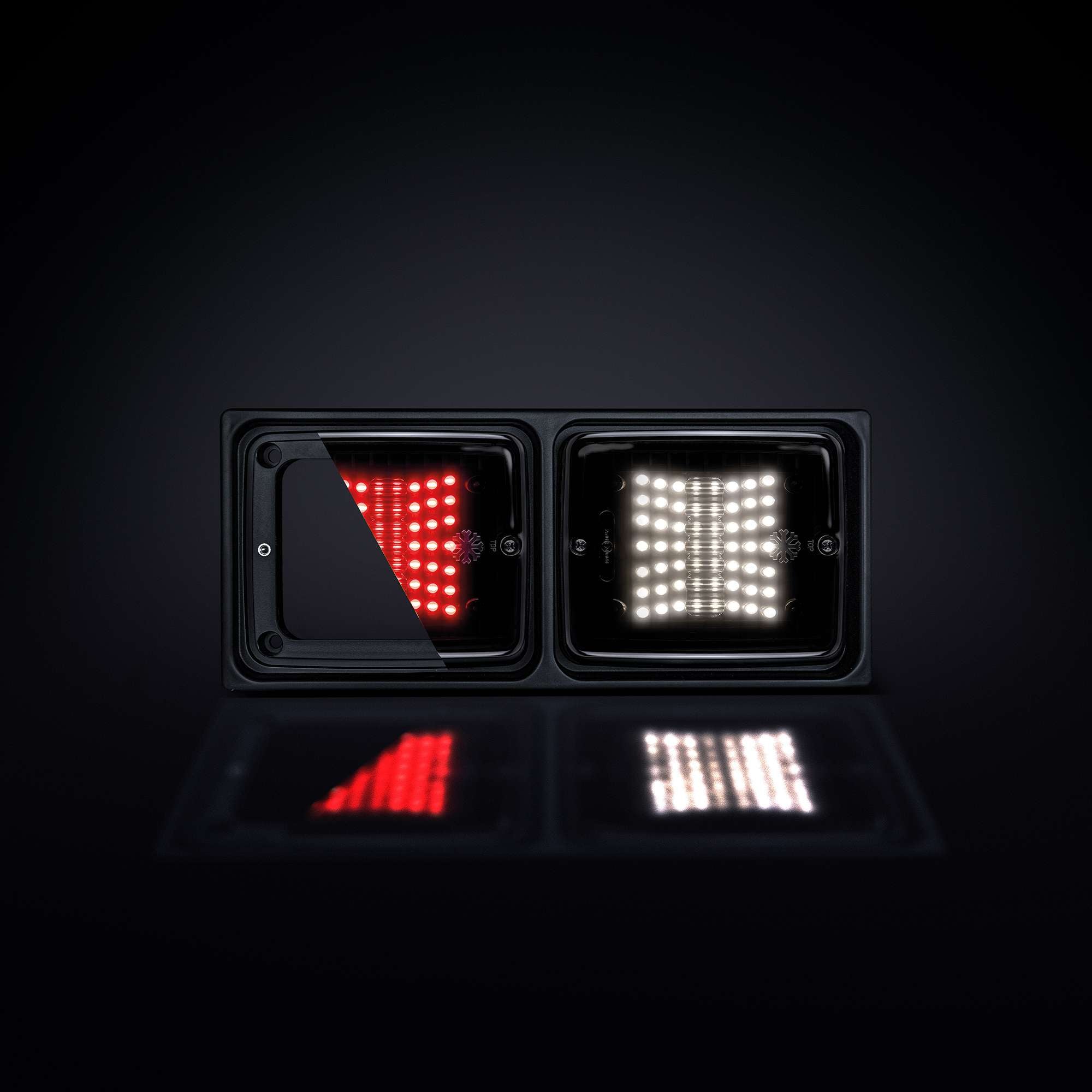 IZE LED RAM DUBBEL HORISONTELL