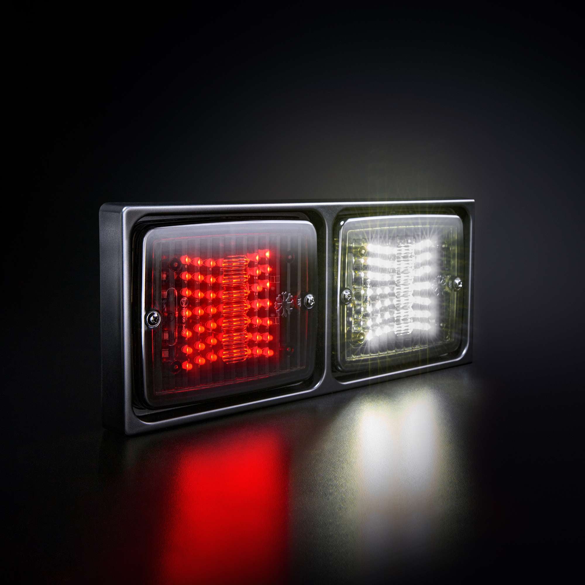 IZE LED RAM DUBBEL HORISONTELL