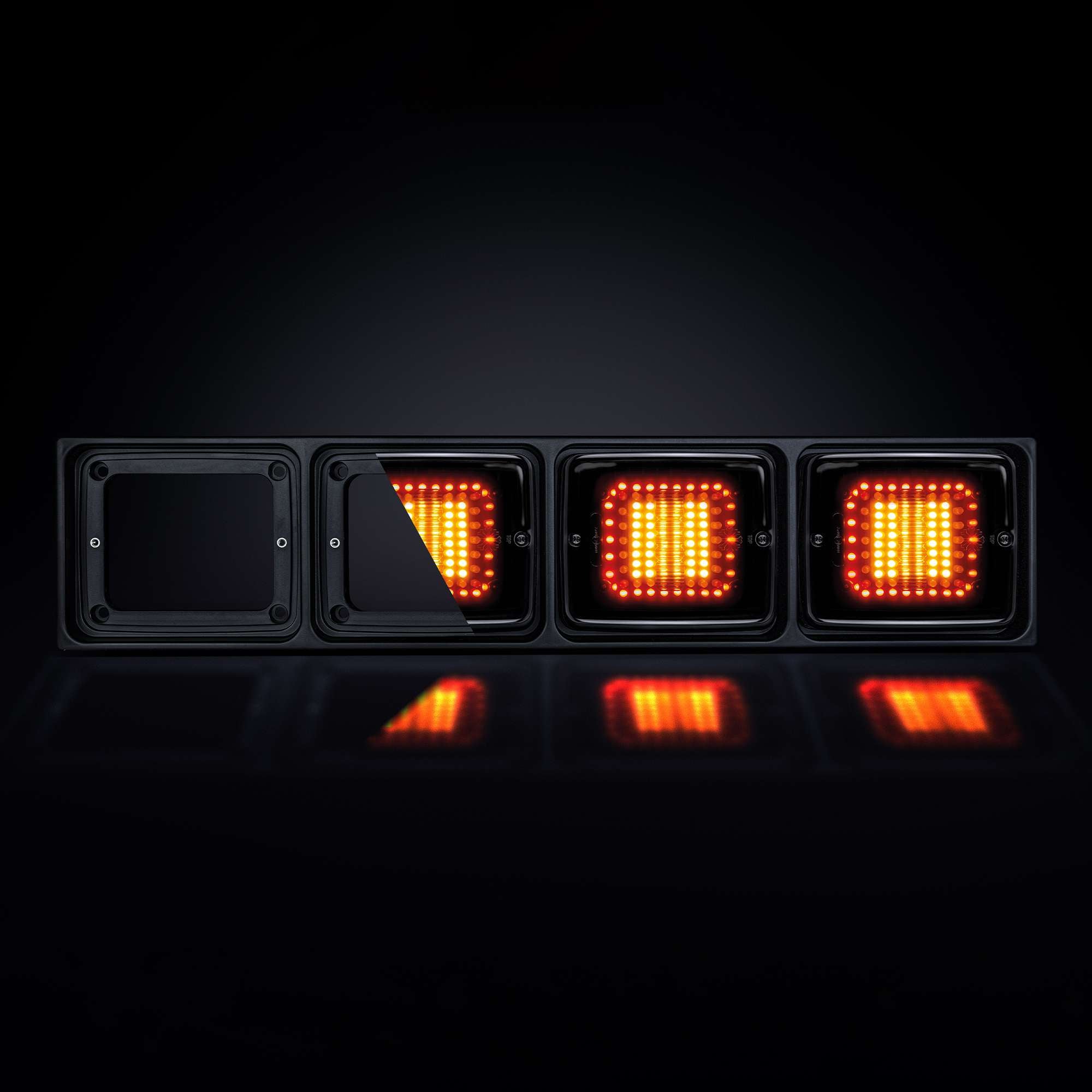 IZE LED RAM DUBBEL HORISONTELL