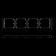 IZE LED RAM 4XSQUARE