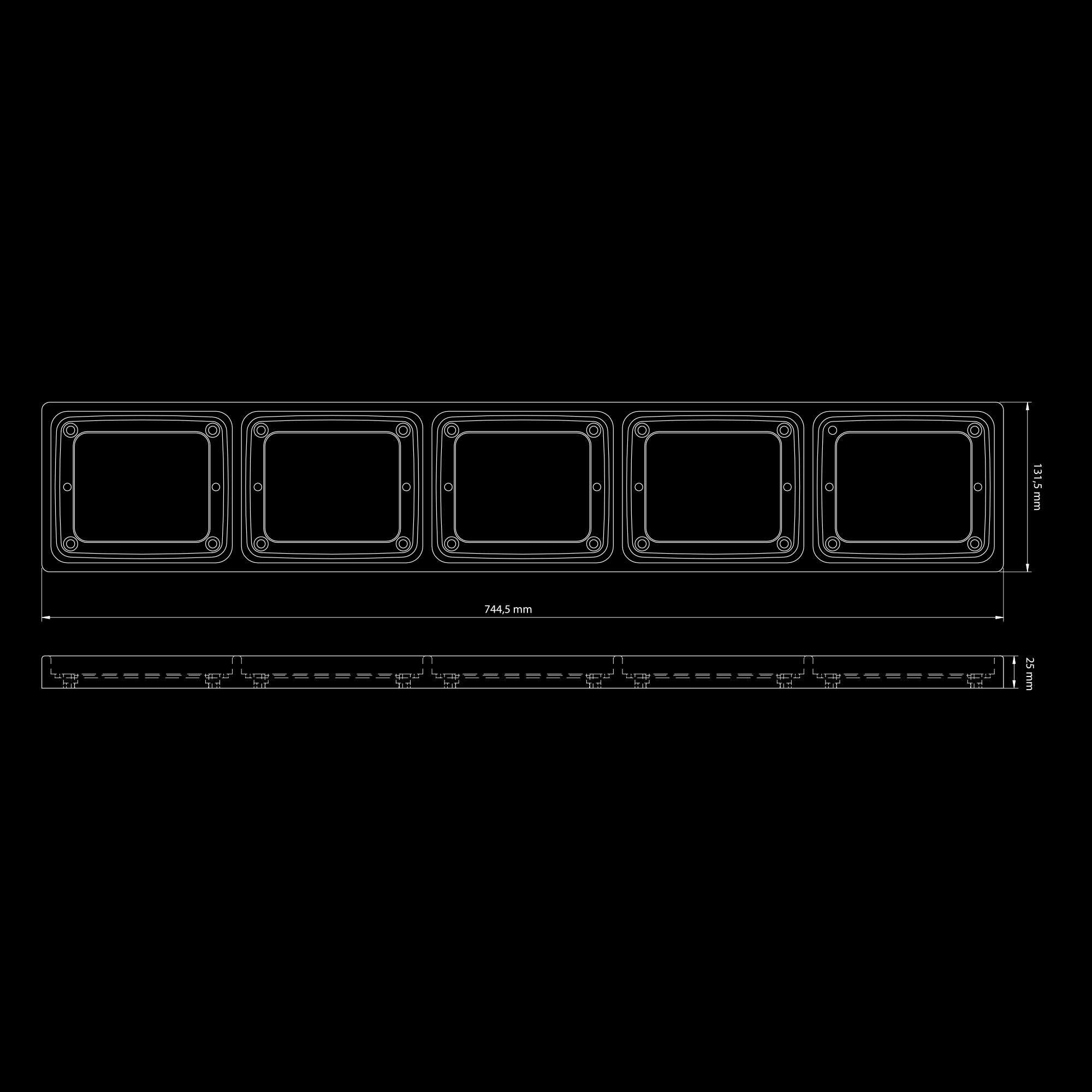 IZE LED RAM 5XSQUARE