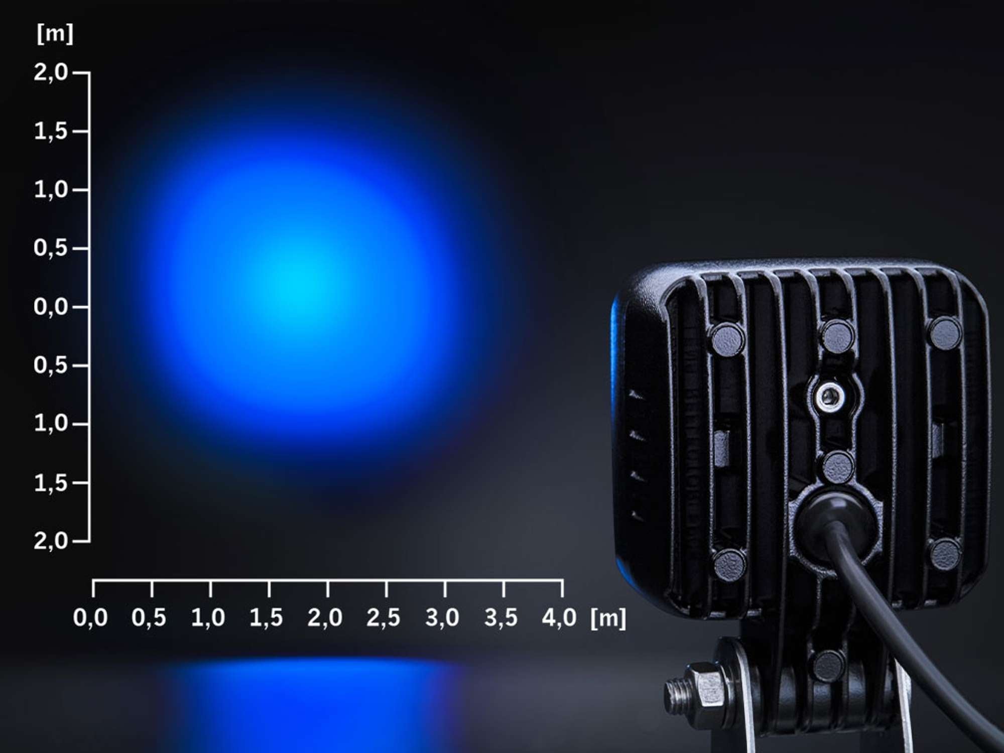 FREEDOM BLUE DOT TRUCKLAMPA 14W