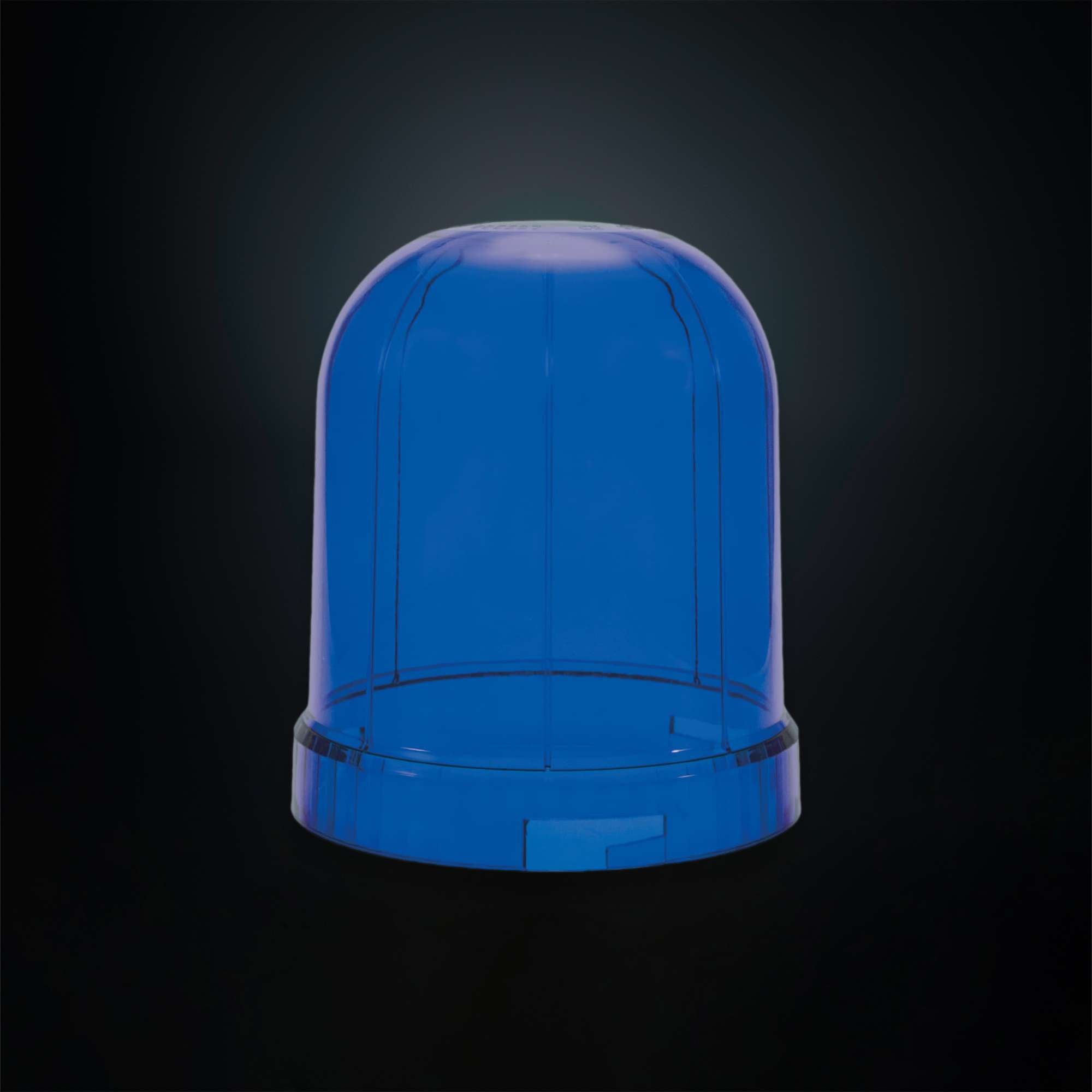 STRANDS BLÅTT GLAS