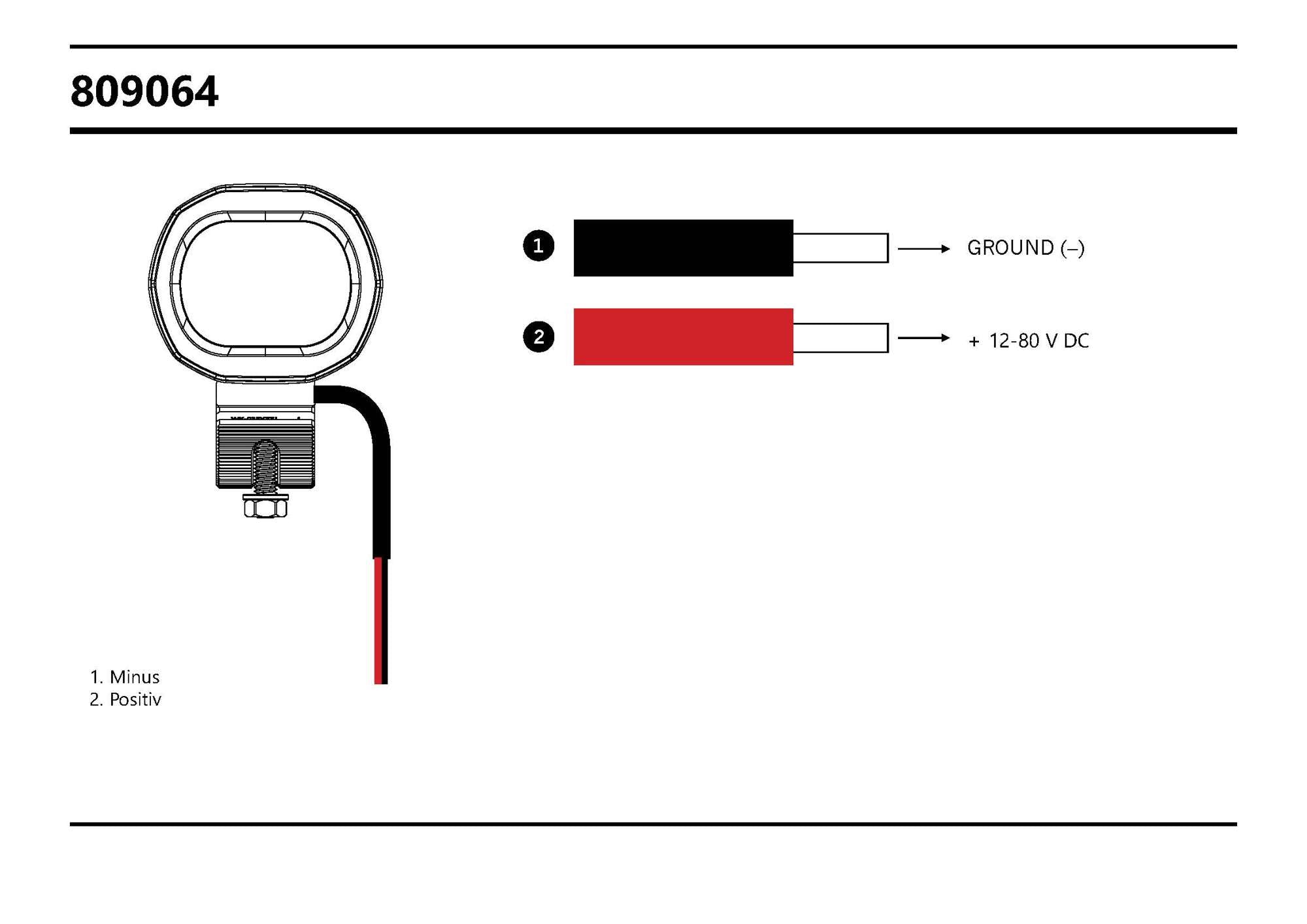 STRANDS BLÅ LINJE TRUCKLAMPA 7W