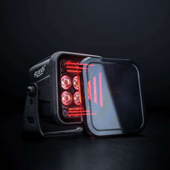 DARK KNIGHT FORTEX ARBETSLJUS 38 W RÖTT