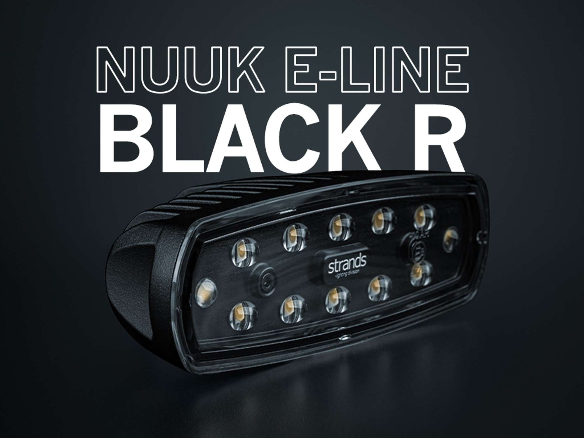 NUUK E-LINE BLACK R 13W
