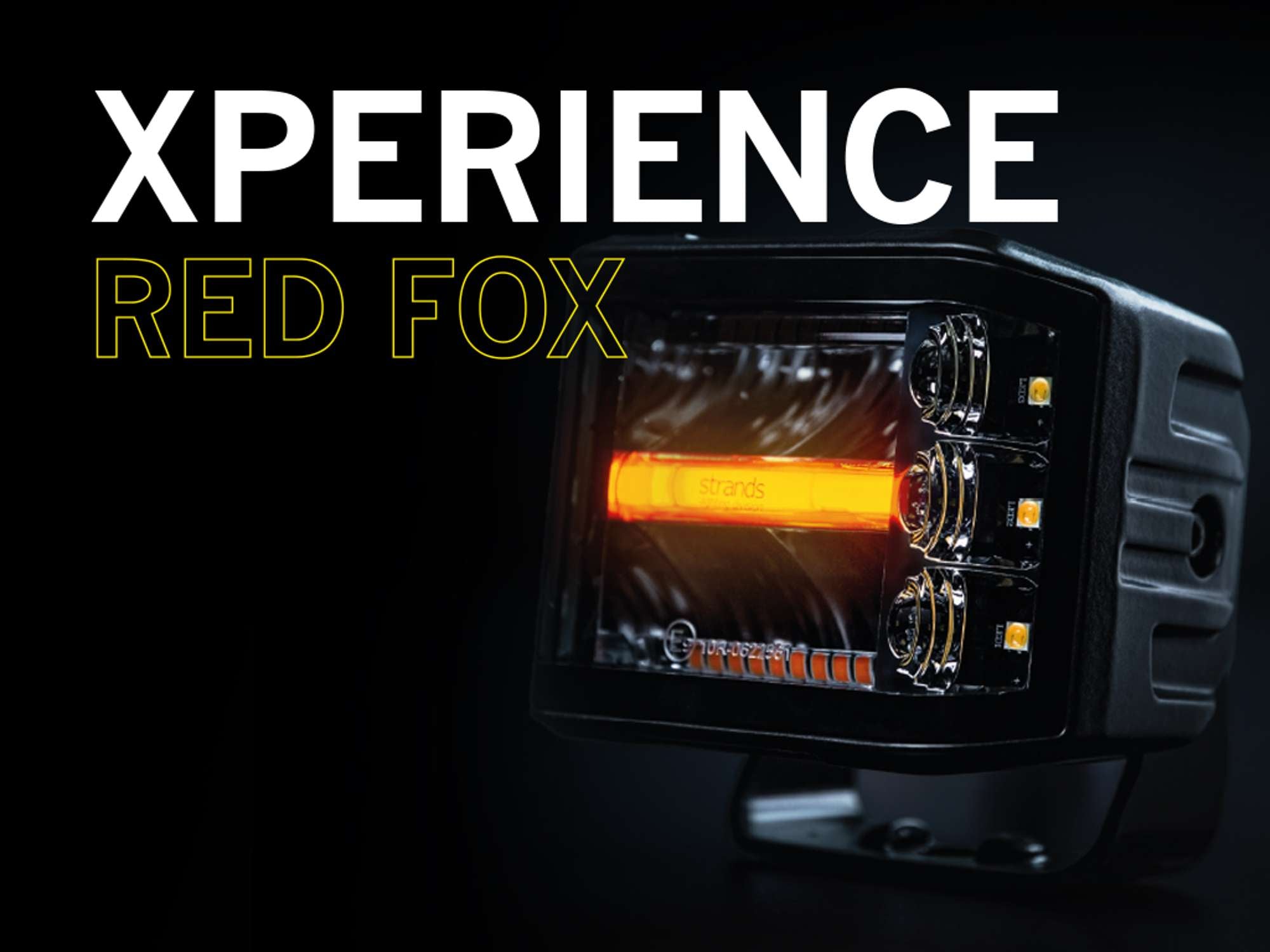 SIBERIA XP RED FOX ARBETSLJUS 44 W
