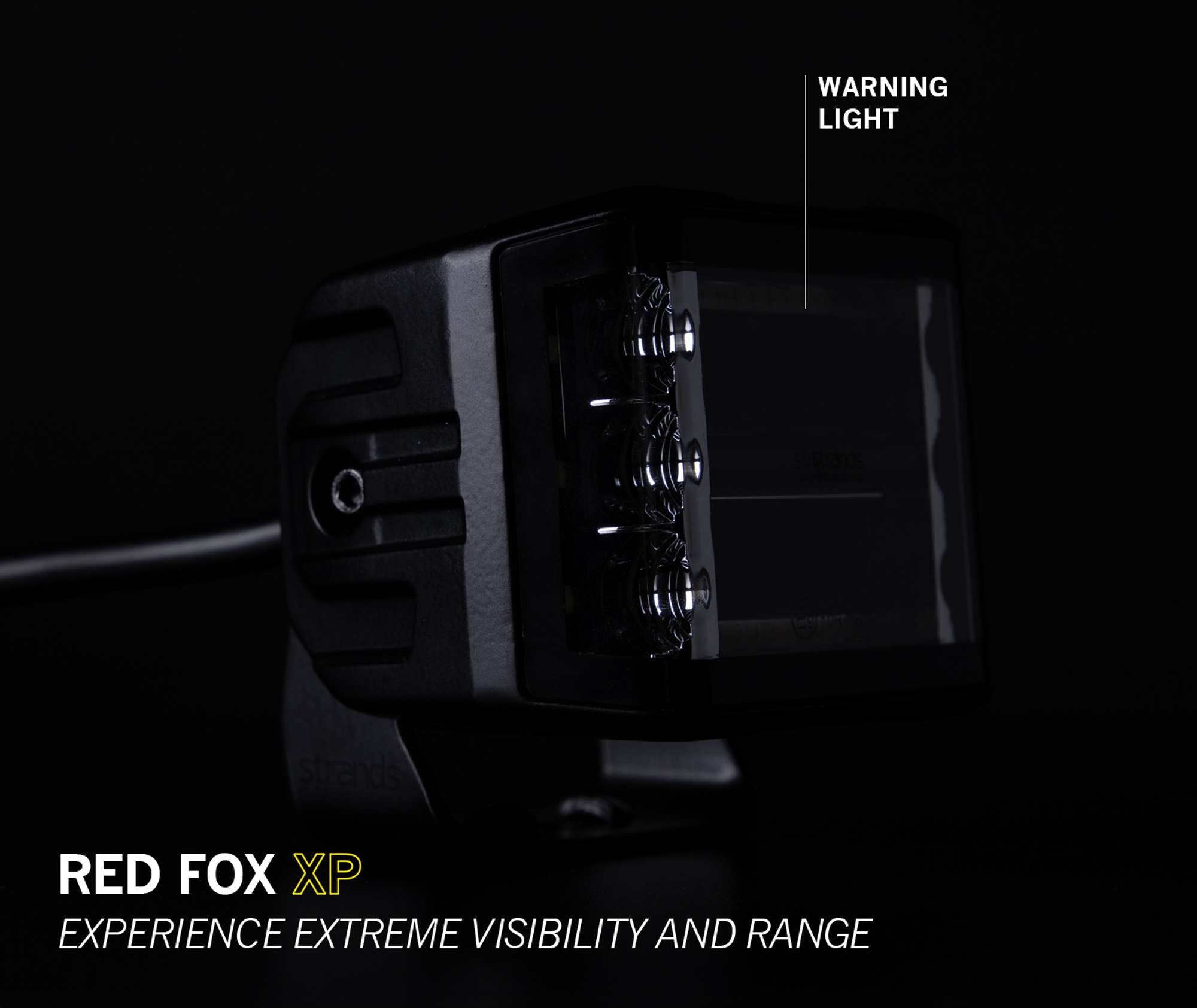 SIBERIA XP RED FOX ARBETSLJUS 44 W