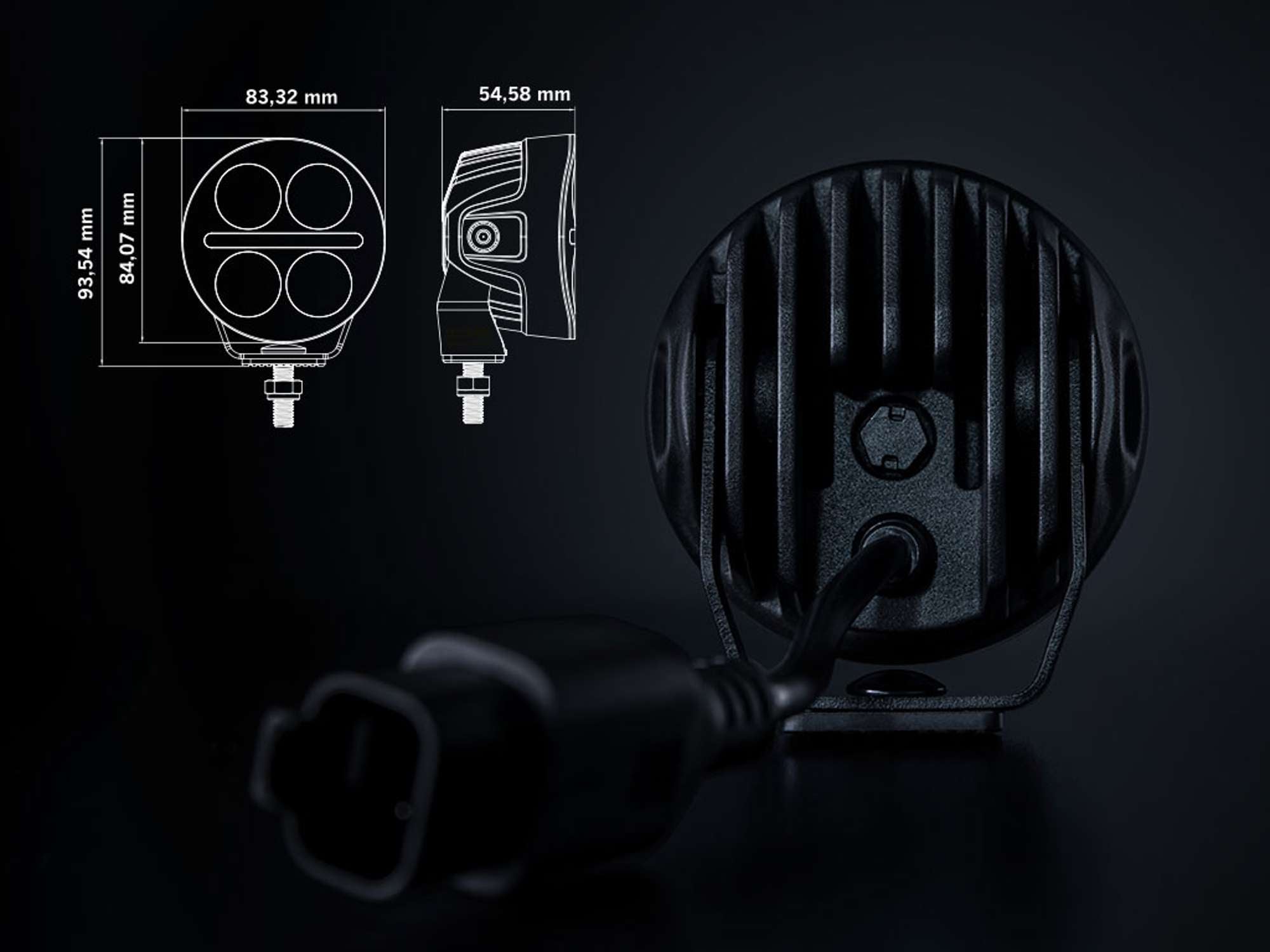 NUUK D-LINE MC ARBETSLJUS 39 W